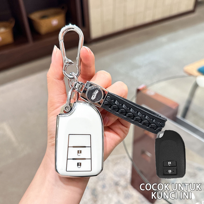 TPU Kunci Remote Mobil Toyota Yaris Vios Cover TPU Sarung Kunci Mobil