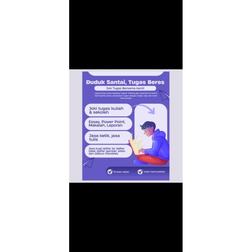 Jasa Joki Tugas Sekolah dan Kuliah