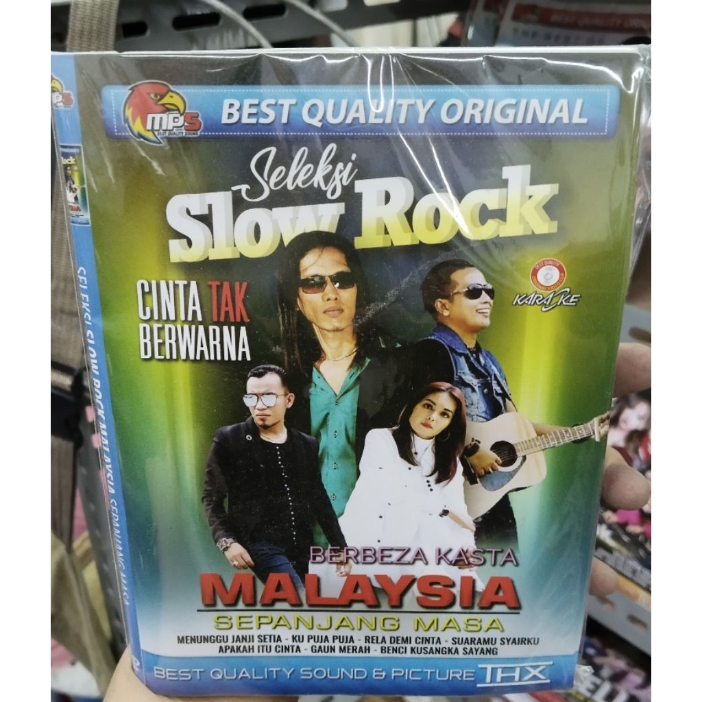 Kaset Mp5 lagu seleksi slow rock malaysia ( berbeda kasta)