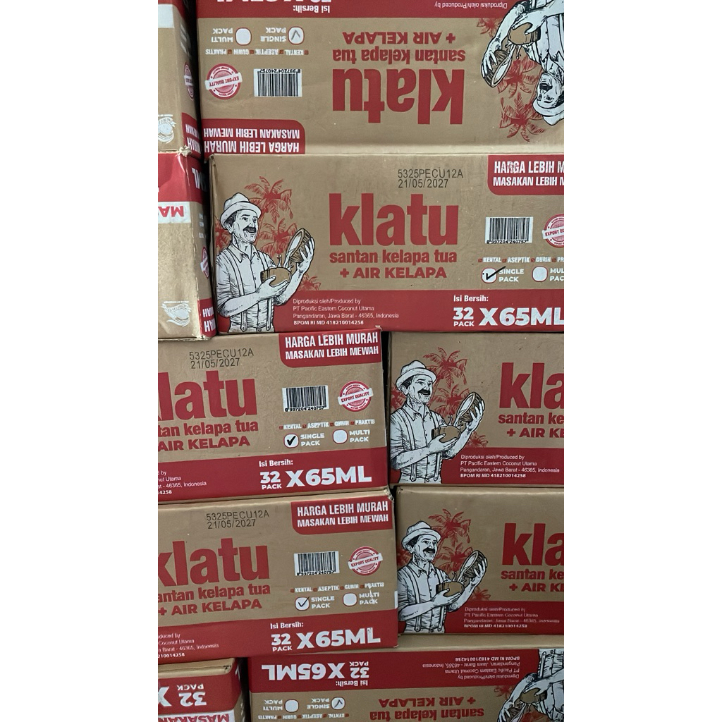 KLATU Santan Kelapa Tua 65ml