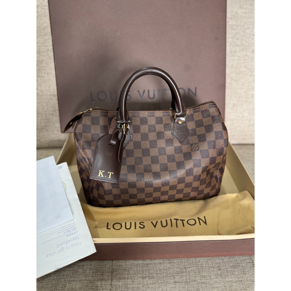 Preloved LV Speedy 30 Damiere Ebene