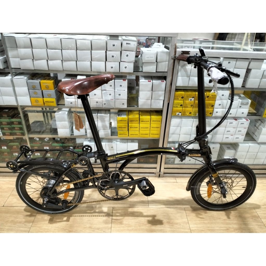 Sepeda Lipat United Trifold 11 Gold Edition