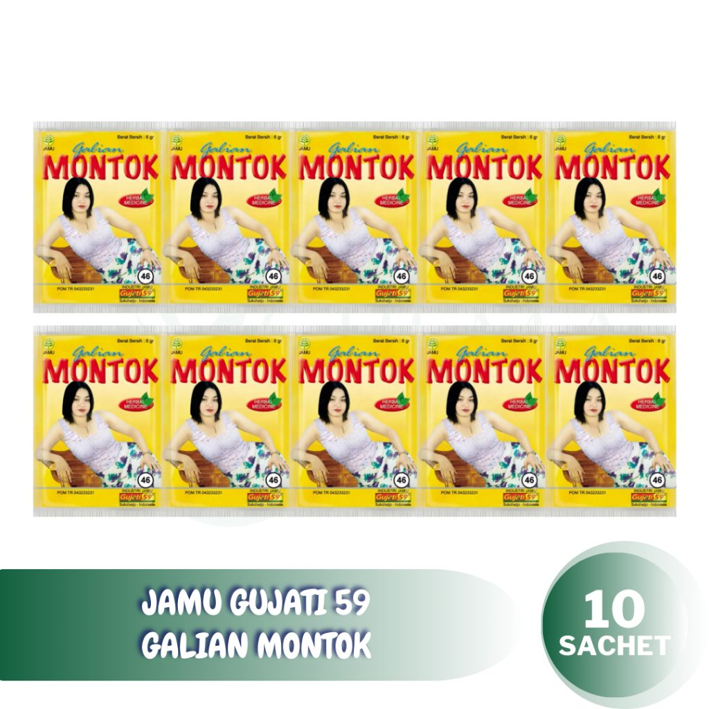 GALIAN MONTOK GUJATI | MEMBANTU MENINGKATKAN BERAT BADAN