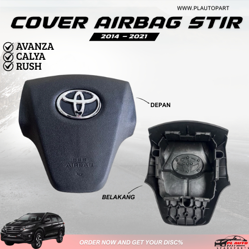COVER AIRBAG STIR AVANZA CALYA RUSH 2014 - 2021