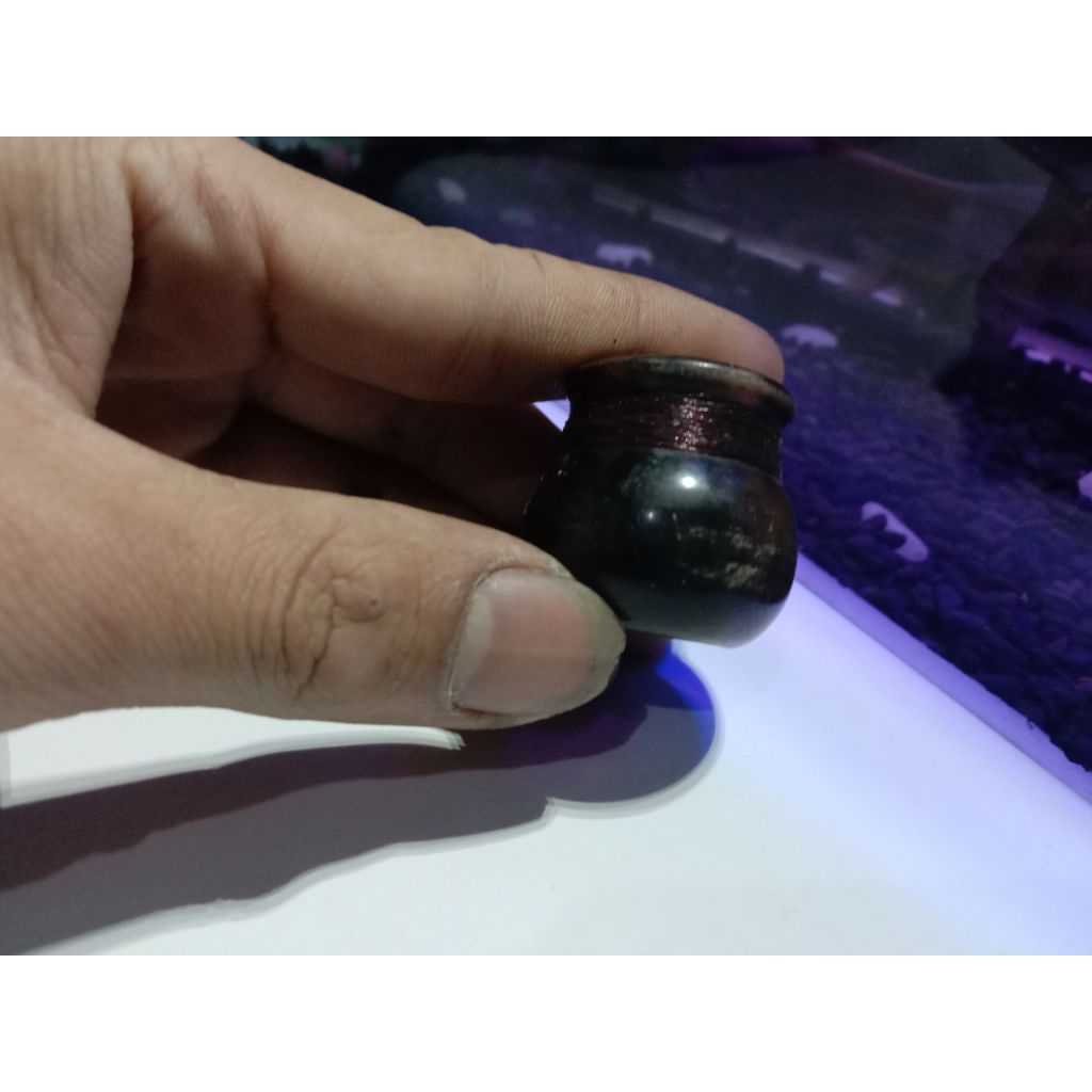 golongan senar pancing wader/nilm model kendi(kikili) bahan tanduk warna hitam