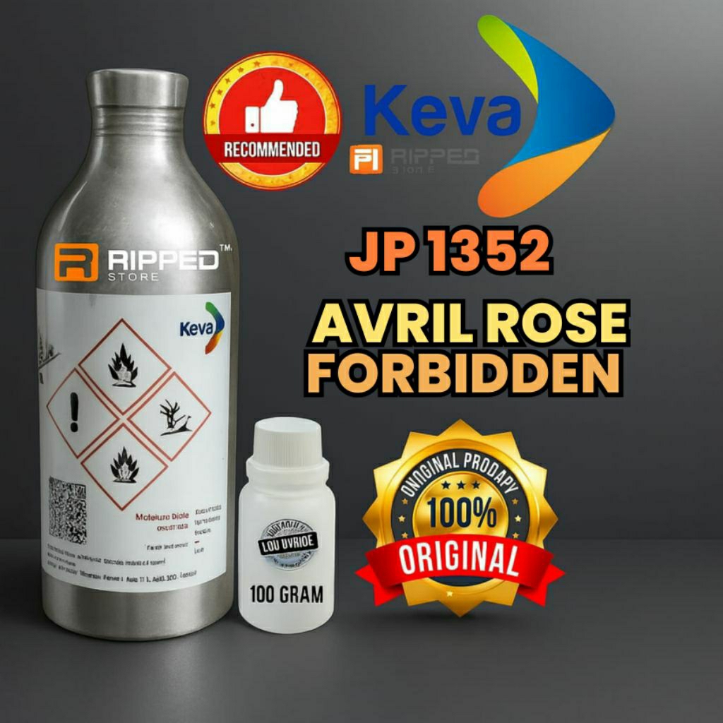 100ml Bibit Parfum Murni Avril Forbidden Rose By Original Keva