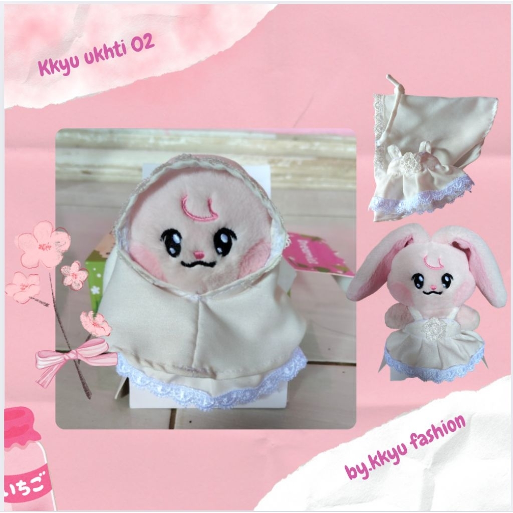 BAJU DOLL KPOP//baju+jilbab doll 15 cm