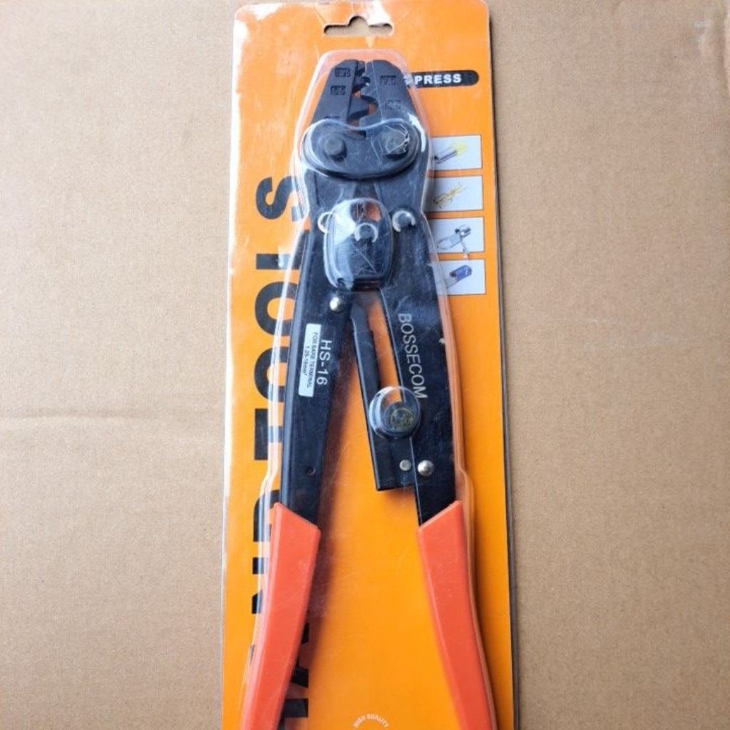 Tang skun crimping kabel 1,25mm - 16mm