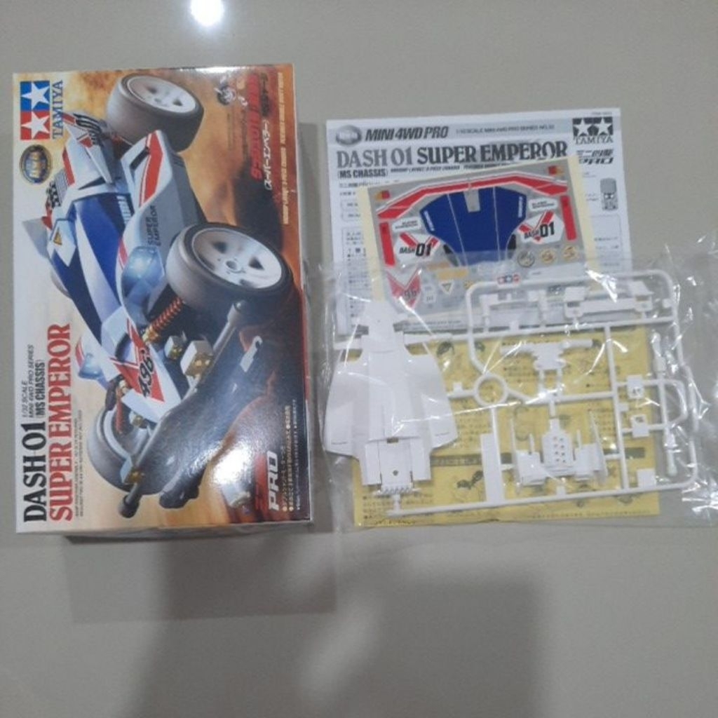 Body Dash 01 Super Emperor For MS/MA Chassis + Decal + Box Ori Tamiya