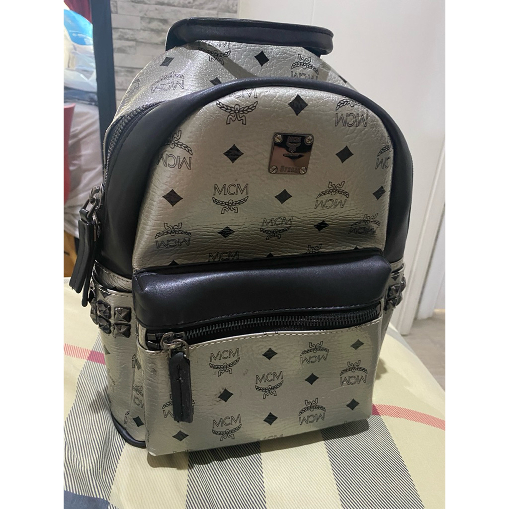 PRELOVED BACKPACK MCM, tas ransel