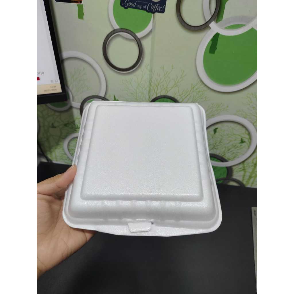 Foam Tf3 Kcs Polos ~ Sekat (100pcs) / Styrofoam Nasi Kotak
