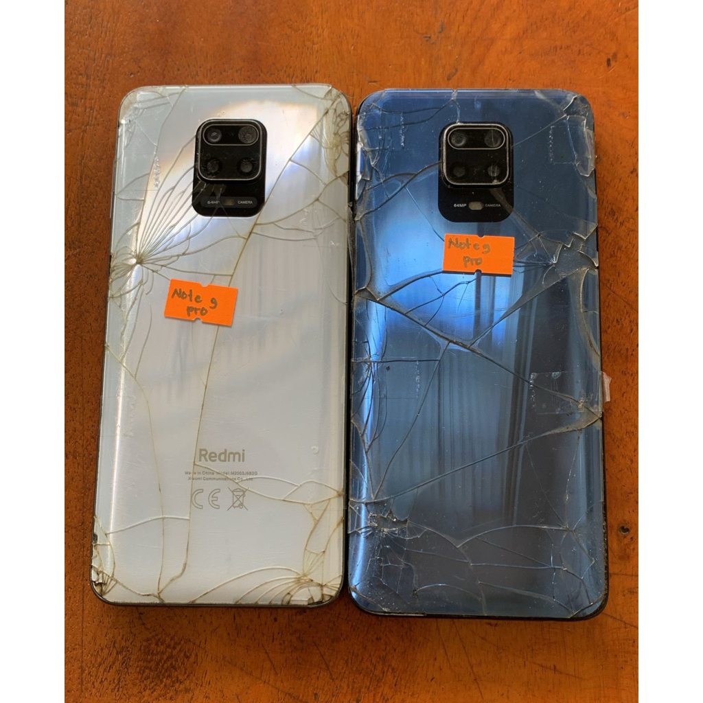 Redmi Note 9 Pro mesin normal, minus LCD