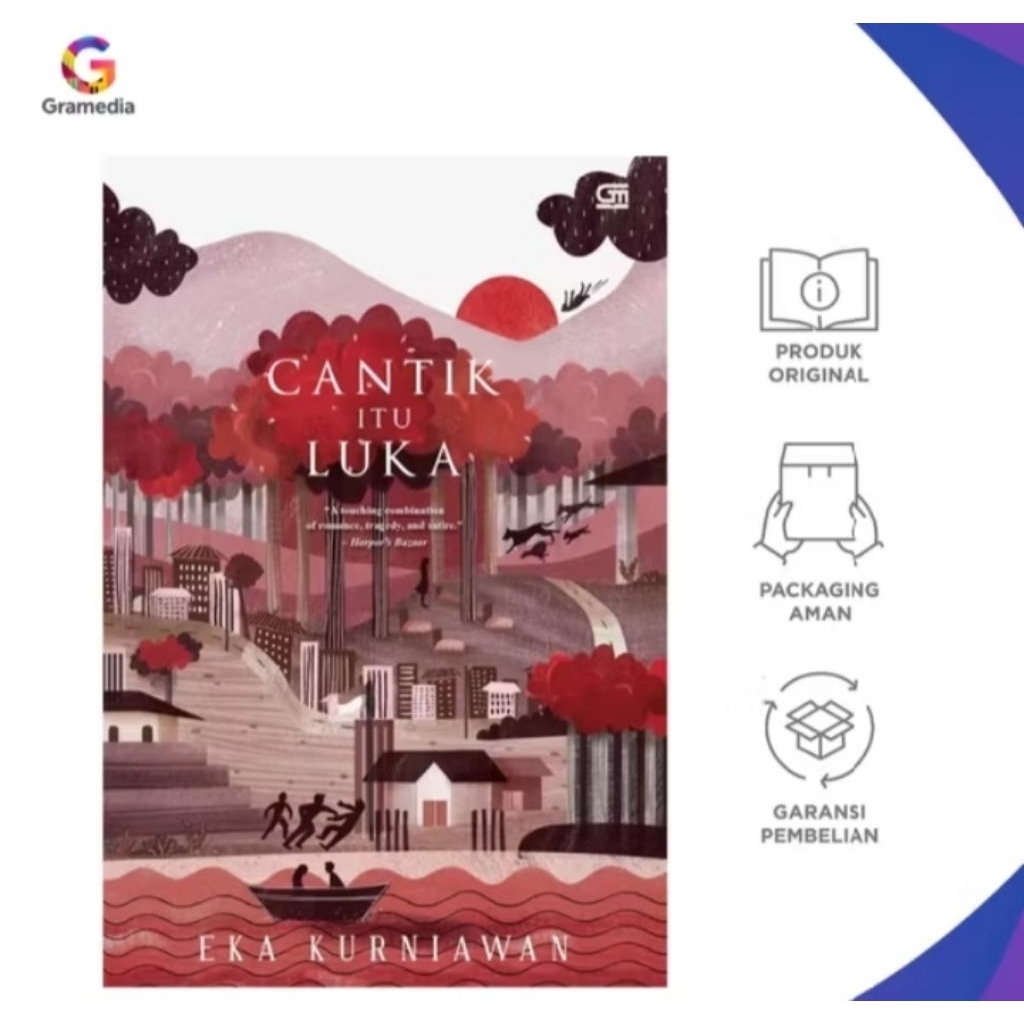 Novel cantik itu luka