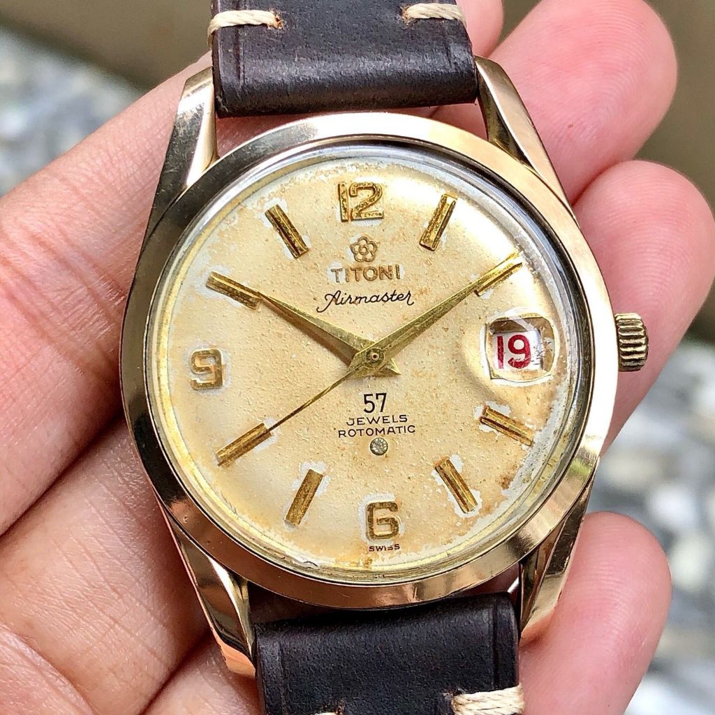 Titoni Airmaster Date 57Jewels Rotomatic