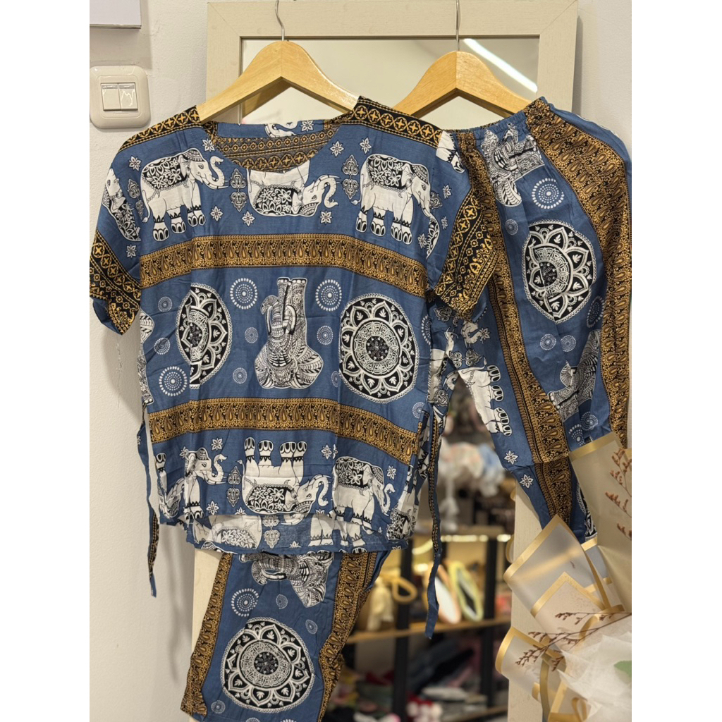 Setelan Celana Panjang Bahan Katun Rayon