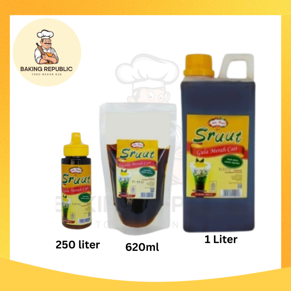 MR FOOD SIRUP GULA MERAH CAIR 250ML | 620ML | 1 LITER