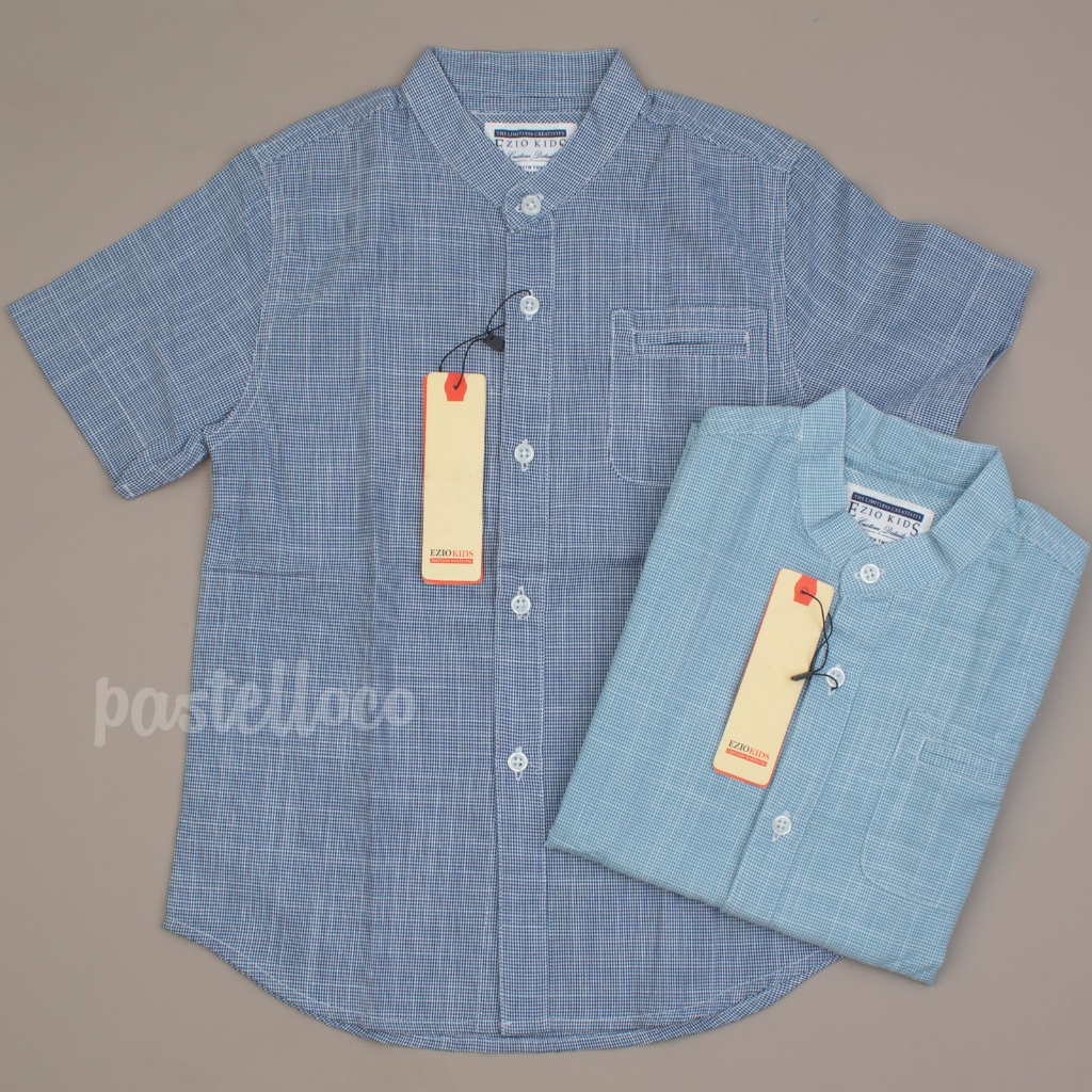 EZIO KIDS KEMEJA KOKO ANAK LAKI LAKI LENGAN PENDEK PREMIUM BAJU KOKO ANAK 1-18 TAHUN