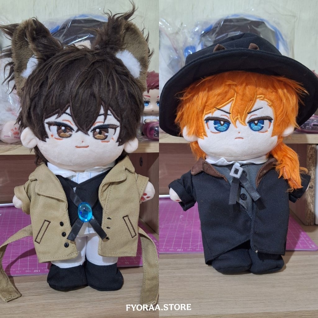 Boneka Itadoll Dazai Osamu, Chuuya Nakahara Anime Bungou Stray Dogs Bsd
