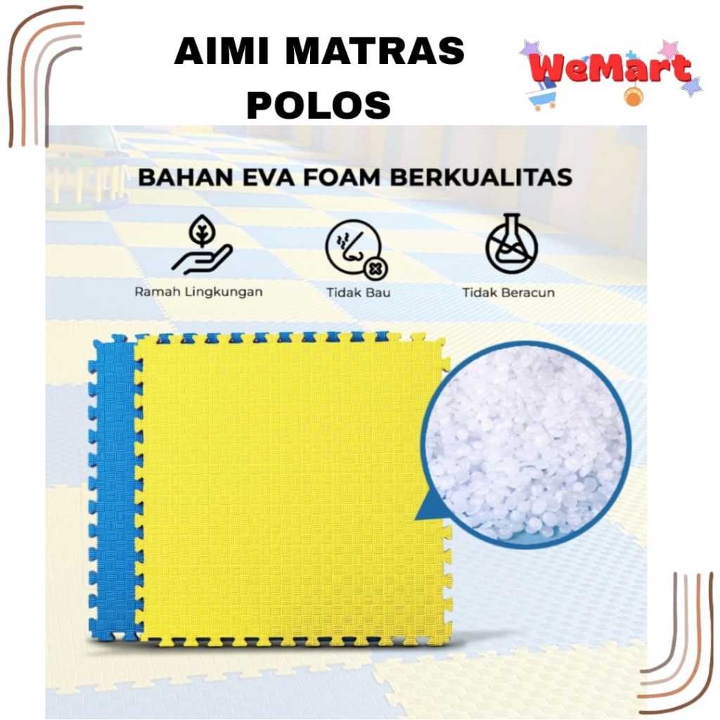 AIMI MATRAS PUZZLE POLOS HI-051 (100*100*3CM) HI-052 (100*100*2CM) WATER PATTERN HI-061 (100*100*2CM