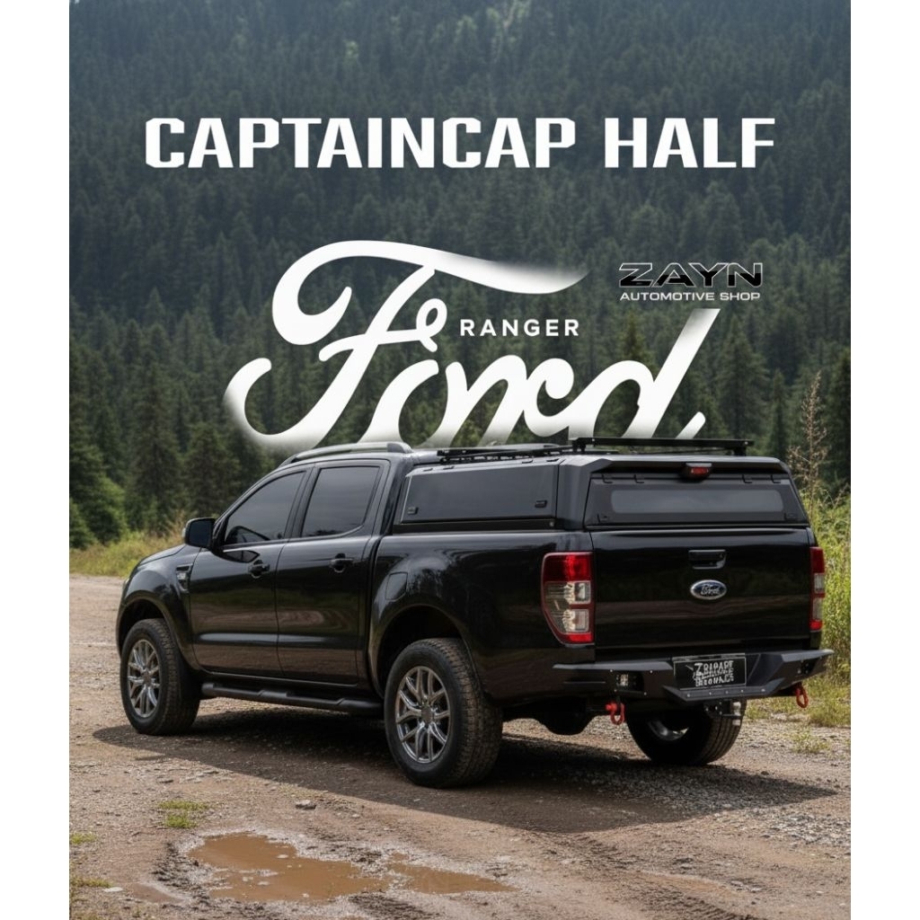 CANOPY HALF DOUBLE CABIN , HILUX , RANGER T6 , TRITON  STEEL