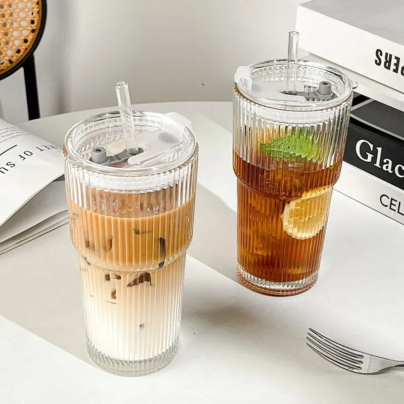 Gelas tumbler cantik Aesthetic untuk kopi BPA FREE 600ml