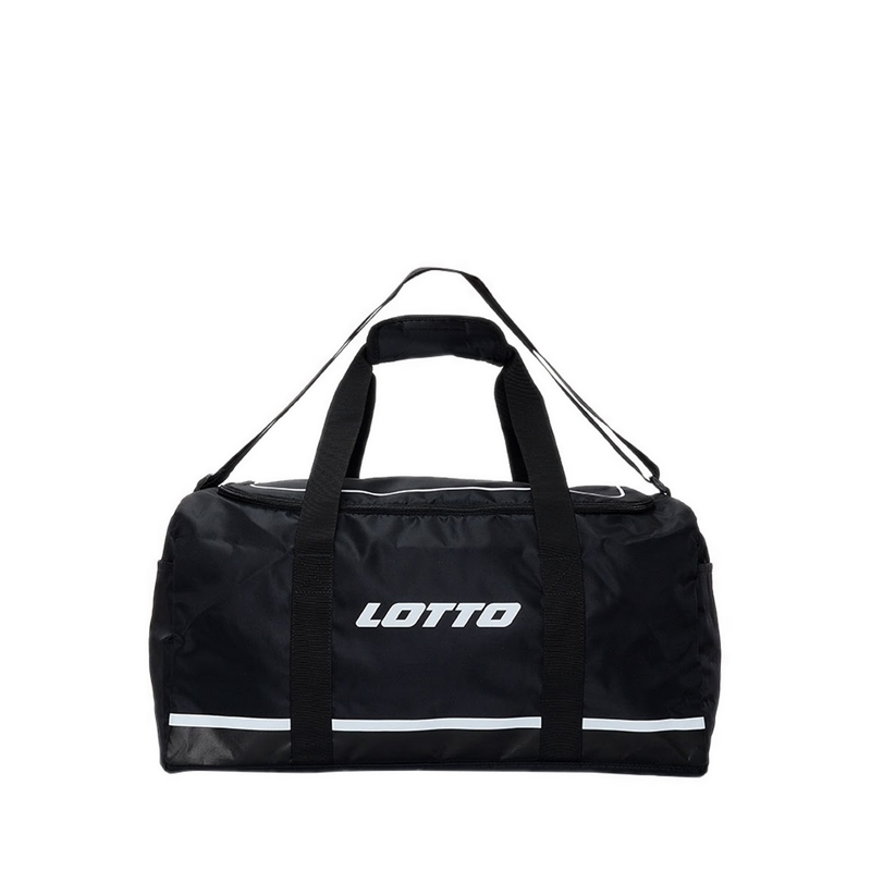 TAS TEAMBAG LOTTO GYM BAG DUFFLE BAG Black Original  *UKURAN BESAR *MUAT BANYAK