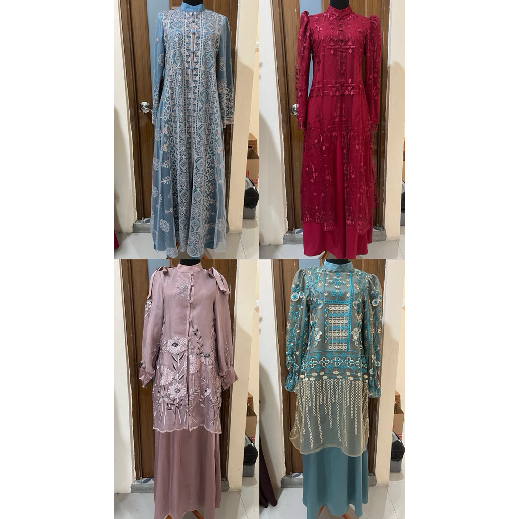 JASA JAHIT CUSTOM BAJU DRESS Lebaran Hari Raya Bridesmaid Gaun Kebaya Wisuda Seragam Keluarga Seraga