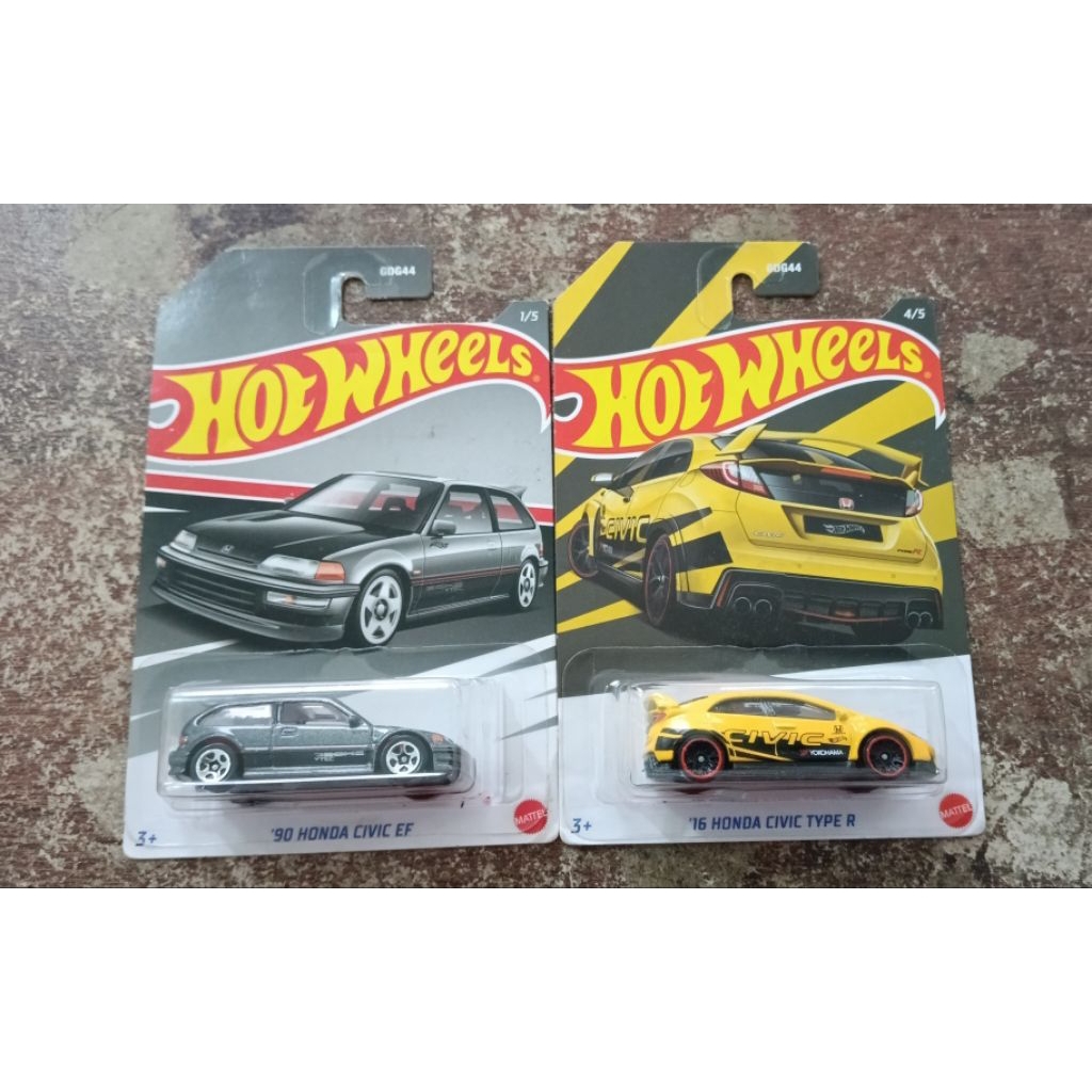 Hotwheels Civic EF & Civic Type-r