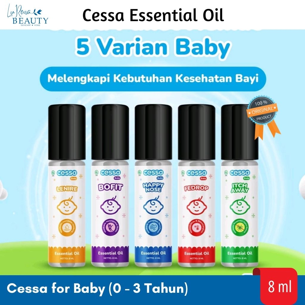 Cessa Baby Essential Oil 8 ml (0-3 tahun)