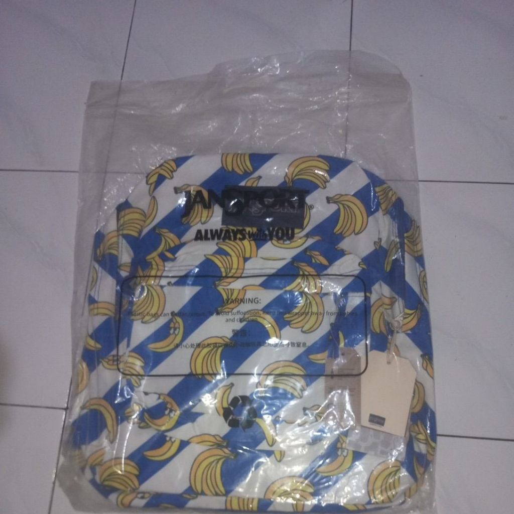 Ransel Sekolah JanSport Banana Original - stok terbatas