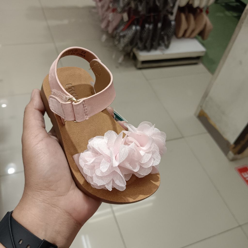 sandal tali anak perempuan Little m brand matahari