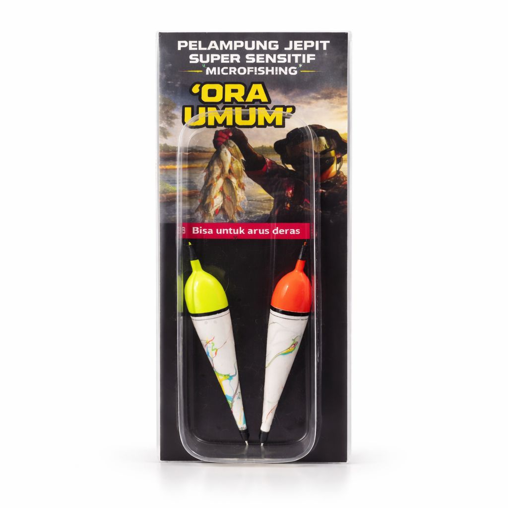 PELAMPUNG JEPIT SUPER SENSITIF "ORA UMOM" DAPAT 2 PANJANG 7 CM BATIK WADAH MIKA TEBAL BISA UNTUK ARU