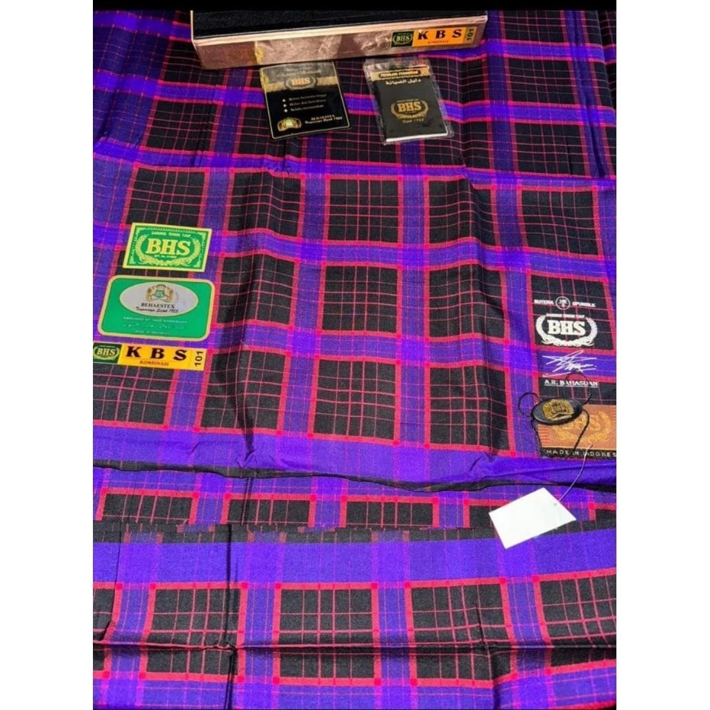 New Bisa Cod Sarung BHS KBS Sutra Spunsilk 140 Gold Berkualitas