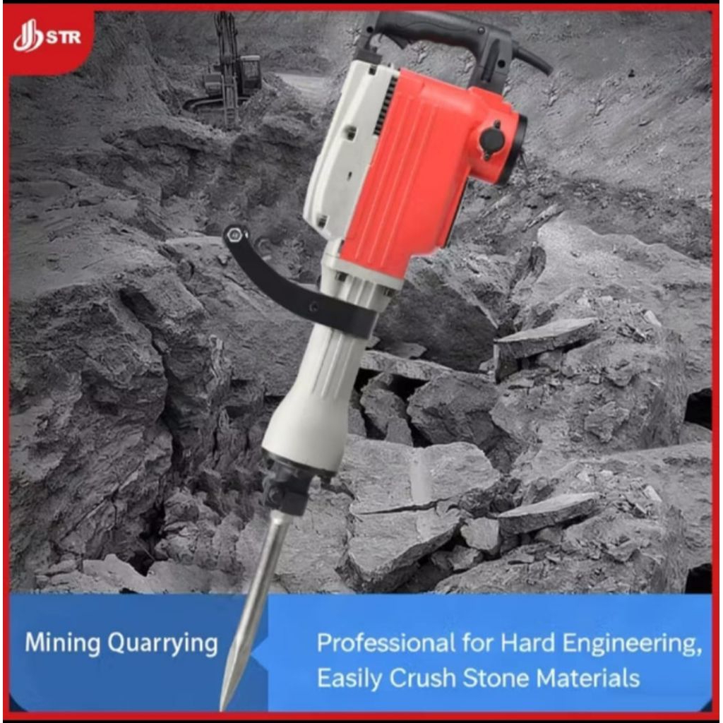 Mesin Jack Hammer Bobok Beton Merk RSK MOD-65A Demolition Hammer MOD-65A