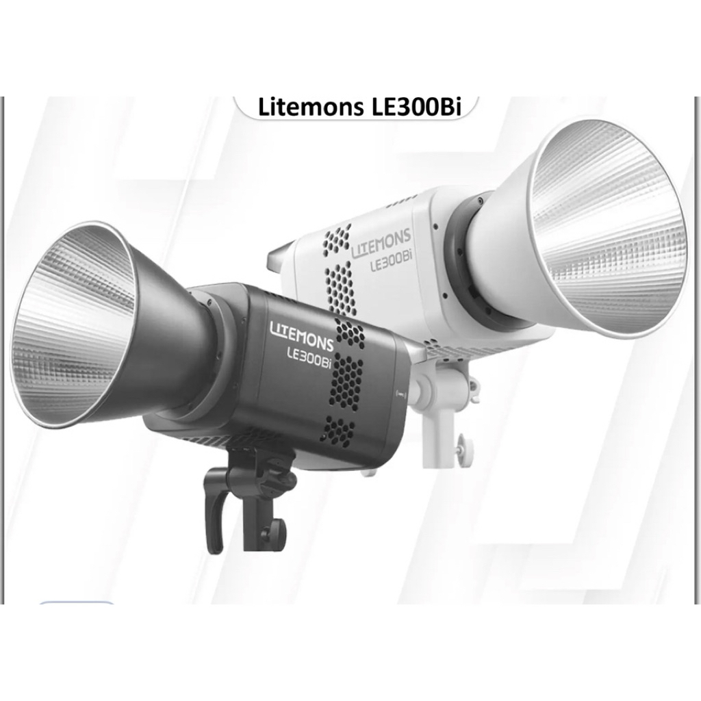 GODOX LE300Bi Bi-Colour LED Monolight Litemons Bowens Mount White&Black