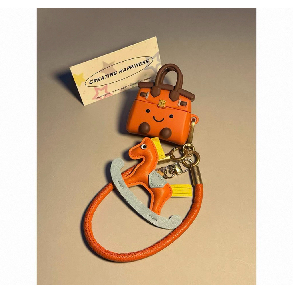 Jellycat Creative Fun Designer Handbag for Apple AirPods 4th Generation, AirPods Pro 2nd Generation,
