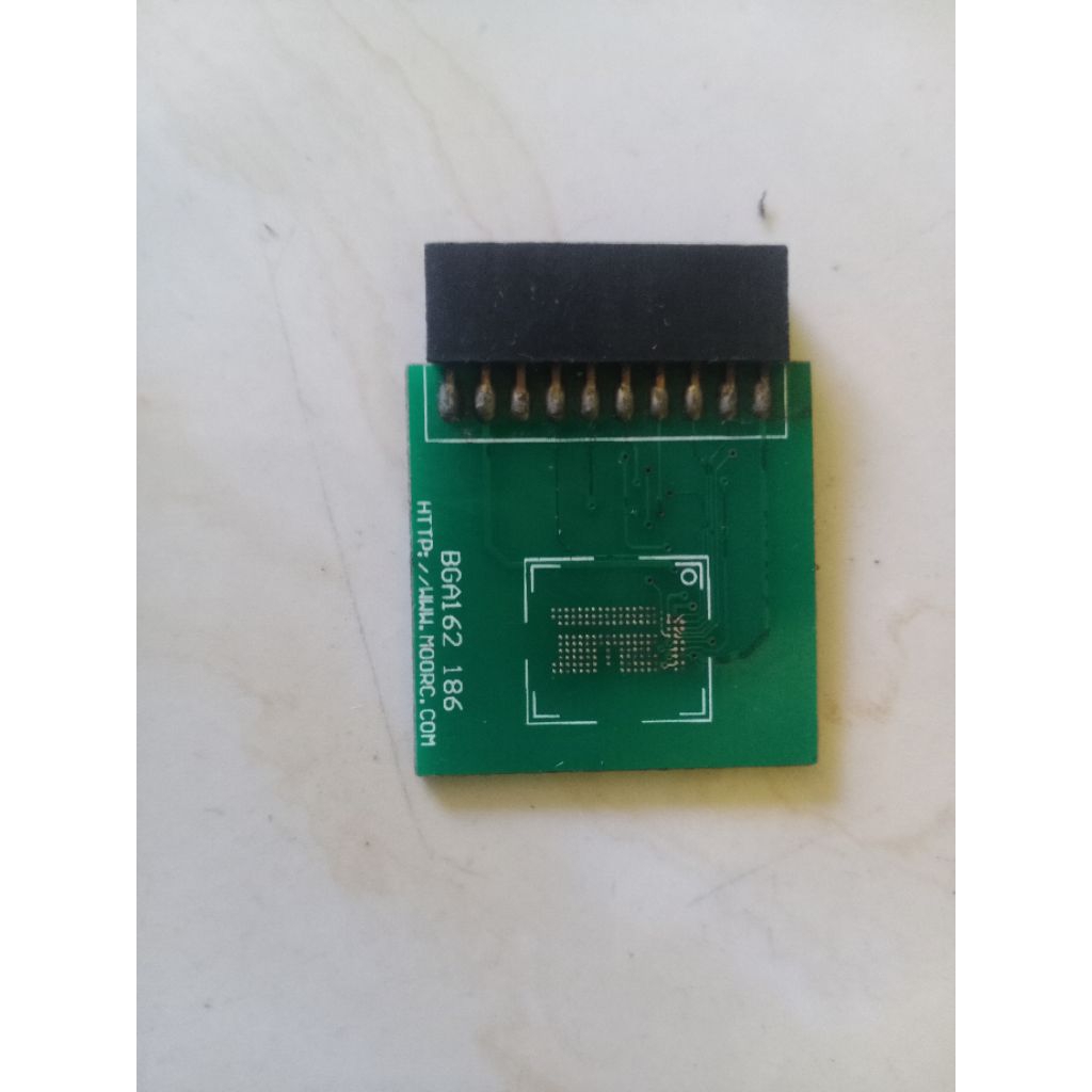 soket bga 153 Dan 162 ic emmc soldering second