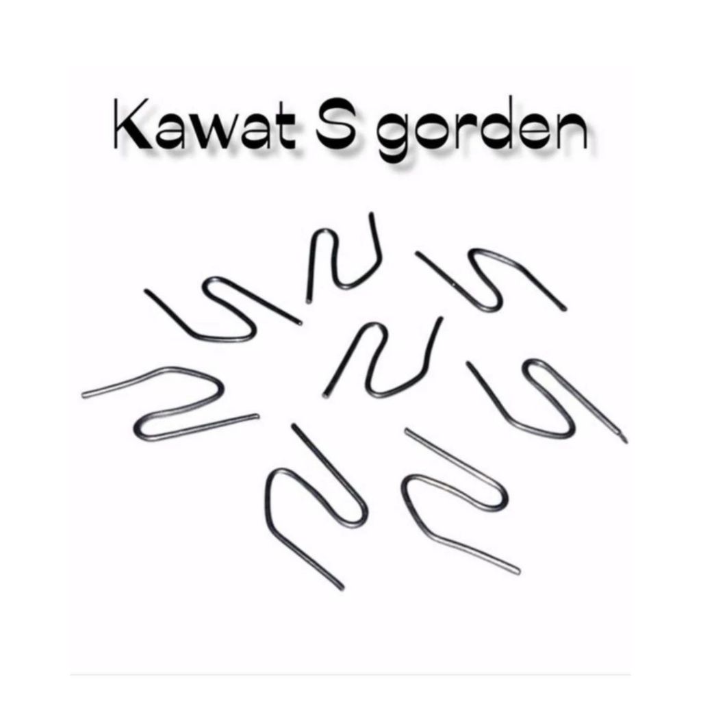 Kawat Gorden / Kawat Hordeng / Pengait Gorden per pcs