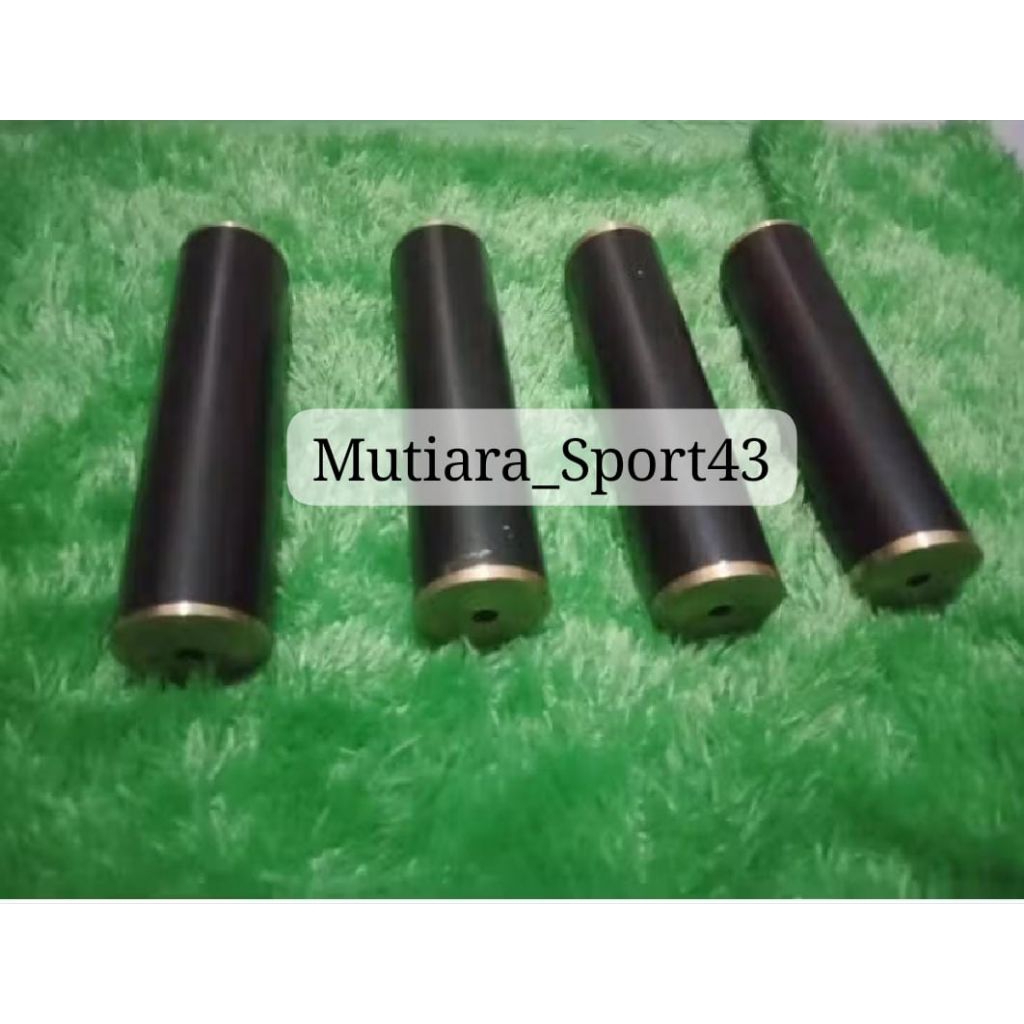 Silincer Peredam Kuningan Polos OD 38 Panjang 15'CM