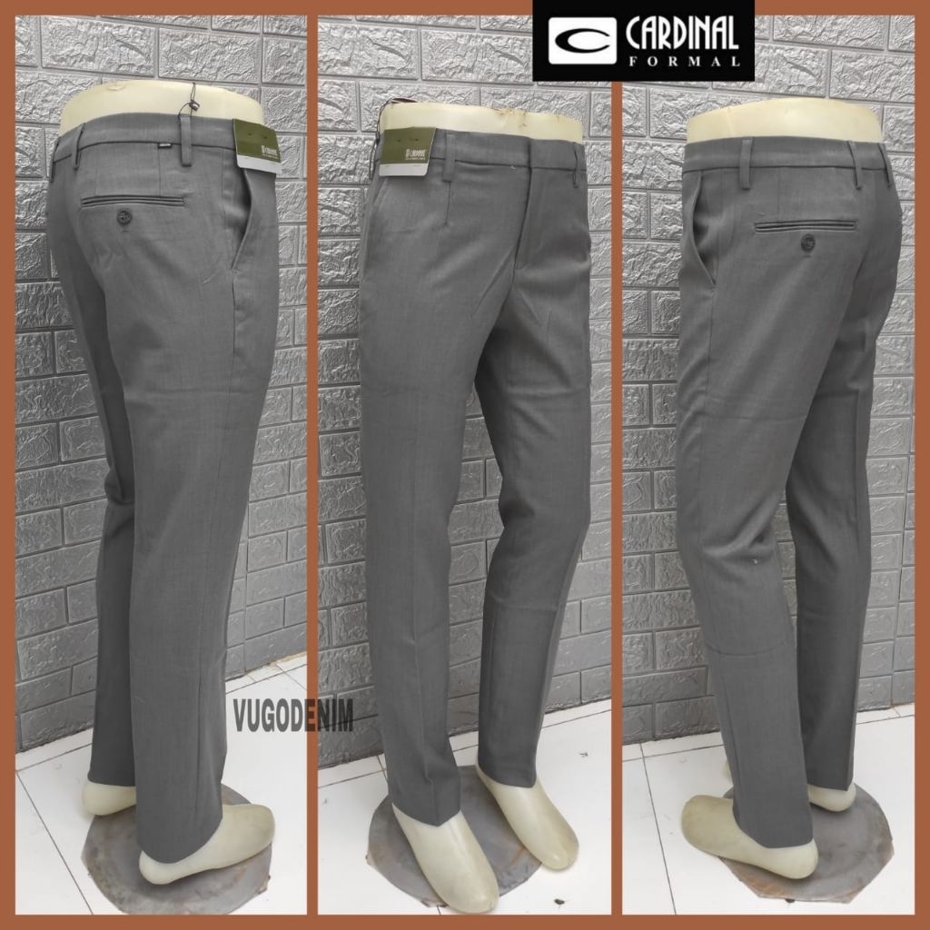 CARDINAL  SIZE 27-38 CELANA KAIN CARDINAL / CELANA KAIN KERJA PRIA / CELANA KAIN FORMAL PRIA / CELAN