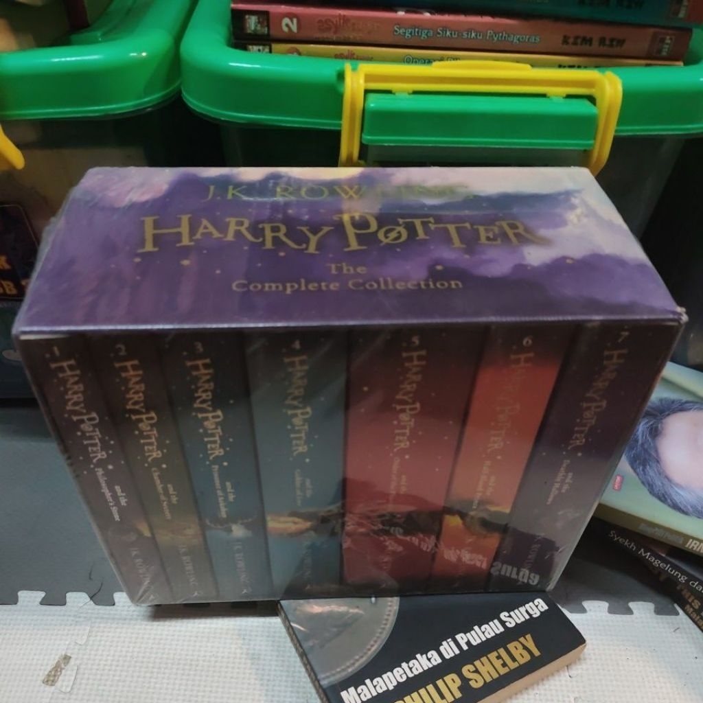 Novel Harry Potter Full set tamat 1-7 segel bahasa inggris