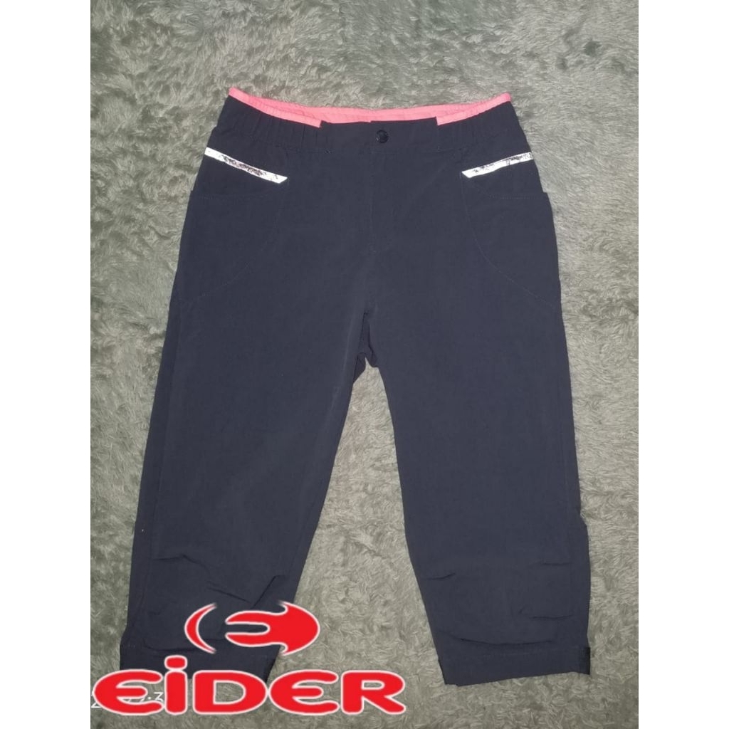 EIDER celana pendek ¾ OUTDOOR second brand quickdry tebal