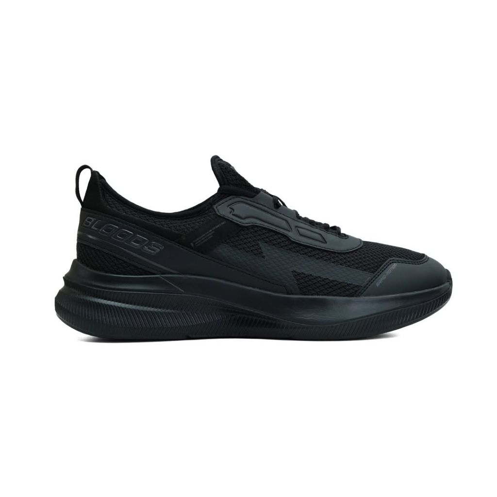 SEPATU SNEAKER SHOES BLOODS RUNNING BLACK ORIGINAL.