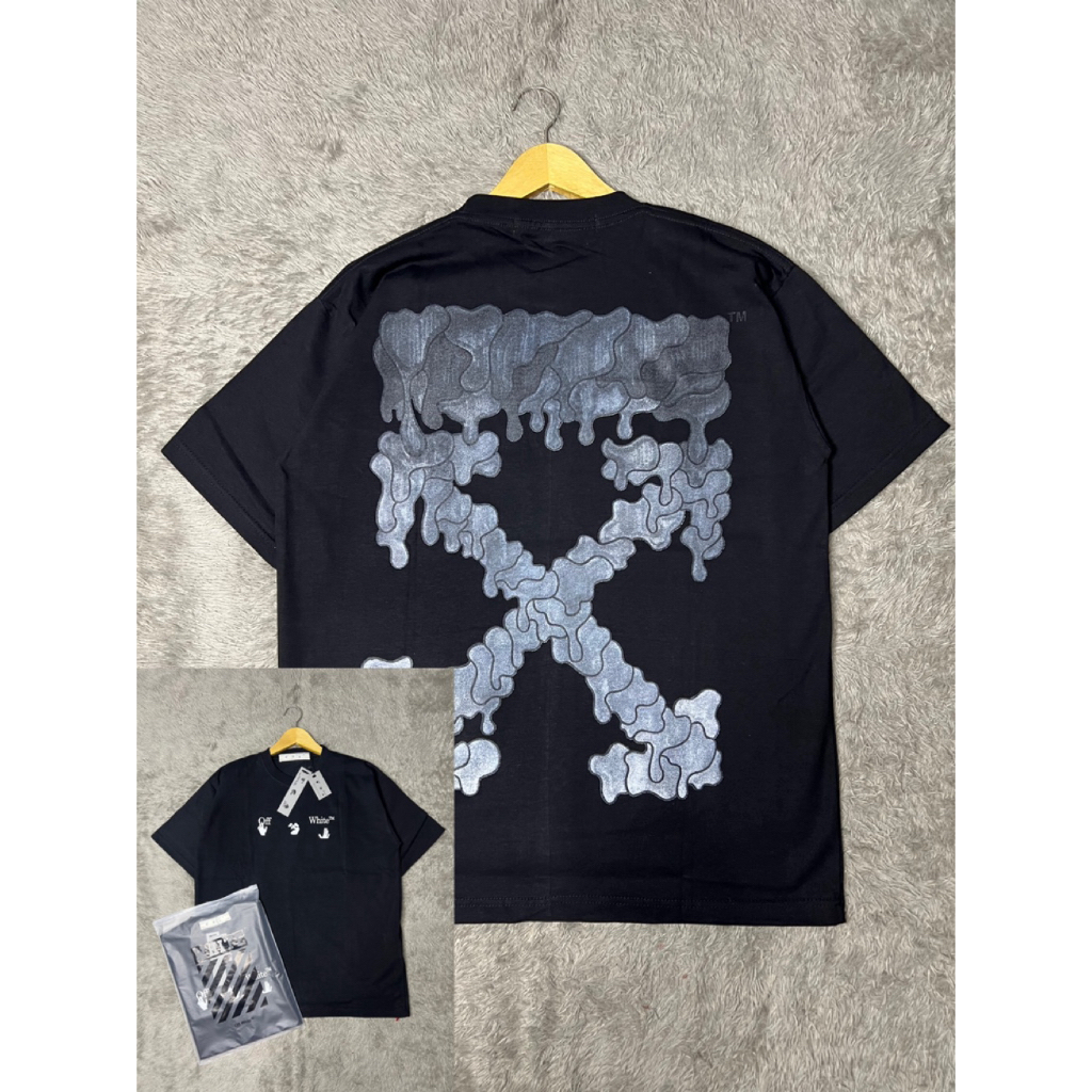 T'Shirt Branded Off White BOL Full Tag label Cotton combed 16s