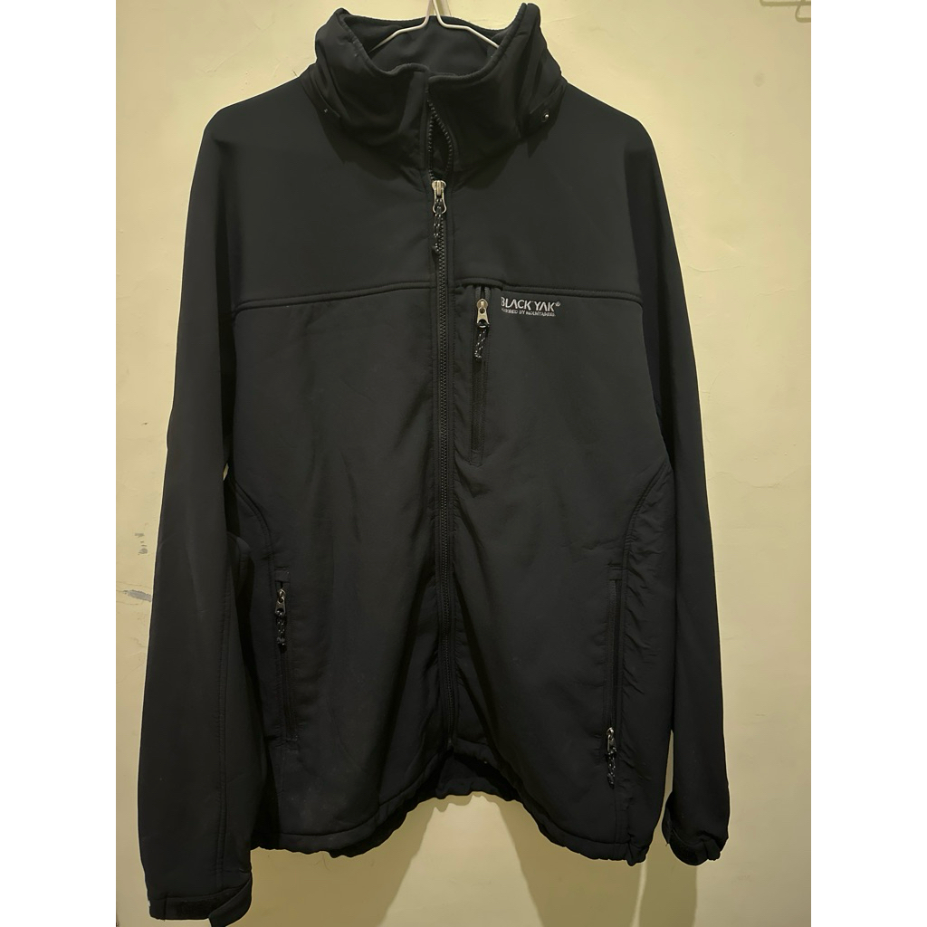 JAKET BLACK YAK TEBAL HITAM