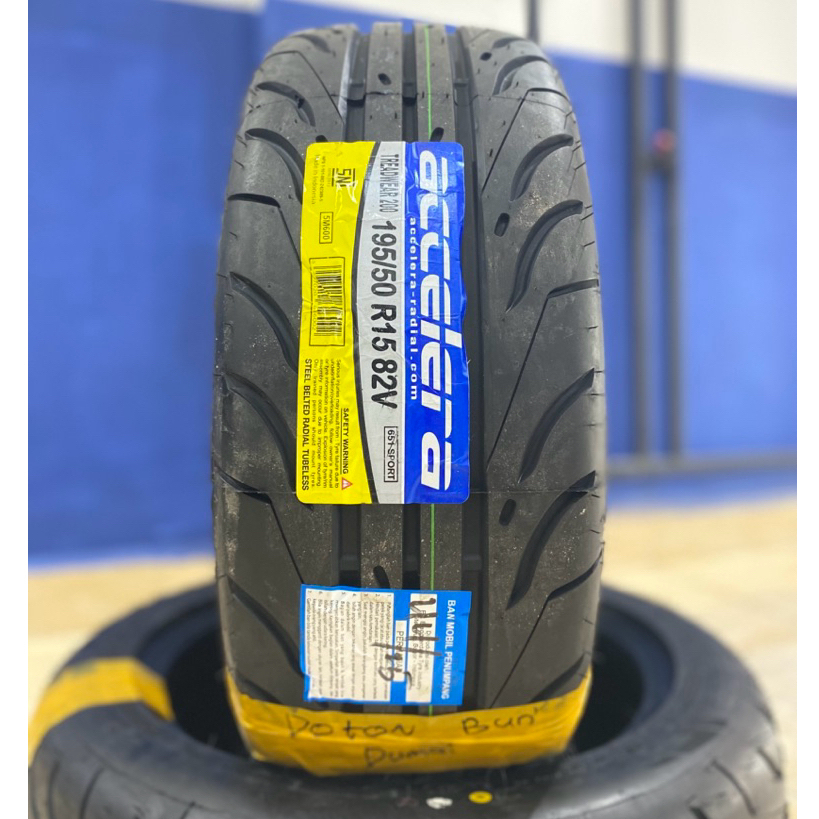 Ban Semislick Ukuran 195 50 r15 Accelera 651 Sport Ban Mobil Tubles Mobil Avanza Swift Mirage