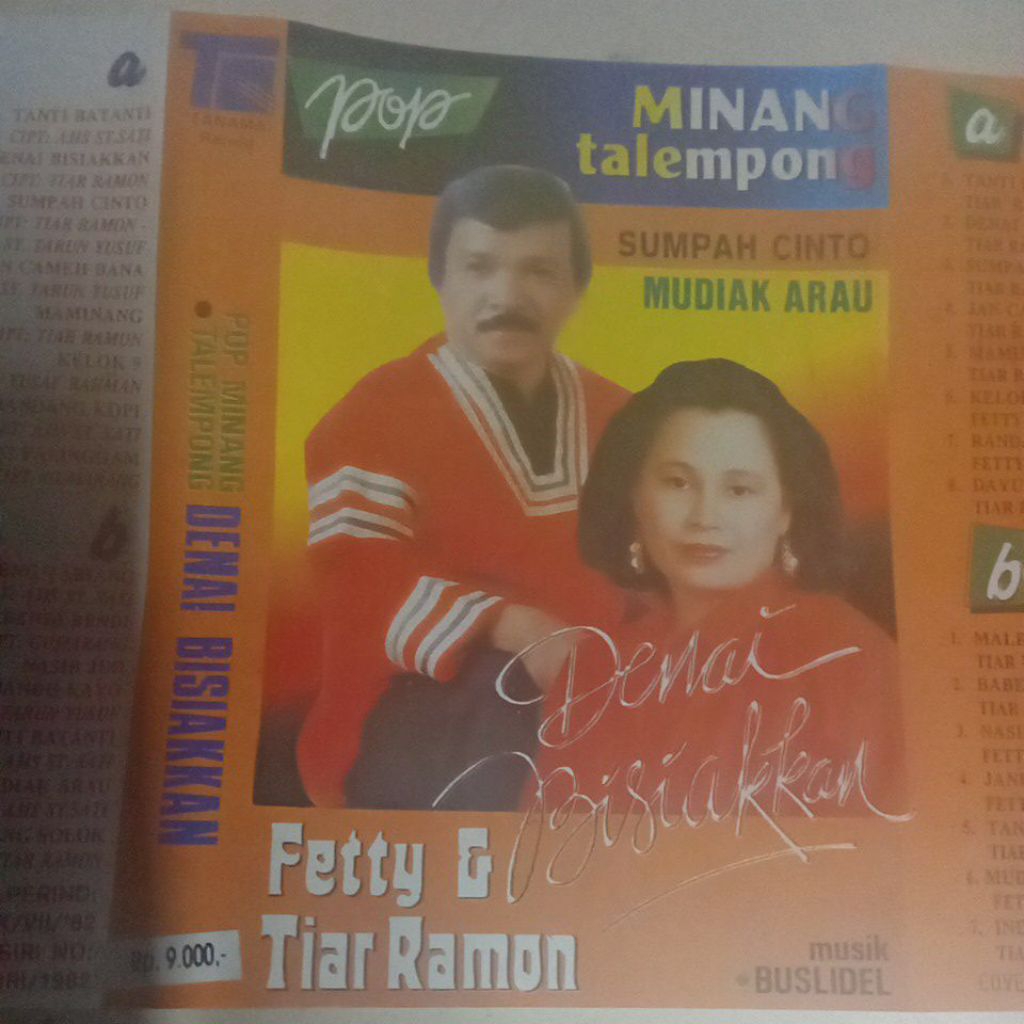 kaset pita MINANG TALEMPONG E65