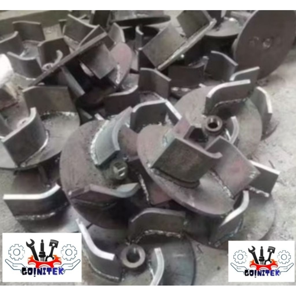 IMPELLER 3 DAUN / KIPAS IMPELLER Pompa air 3 DAUN 4 INCH