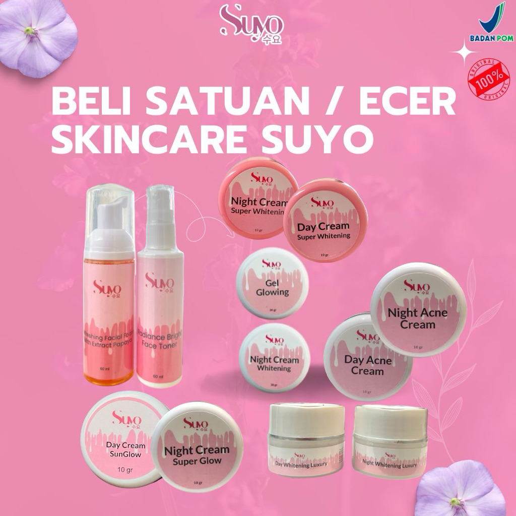 SUYO Beli satuan ecer skincare suyo