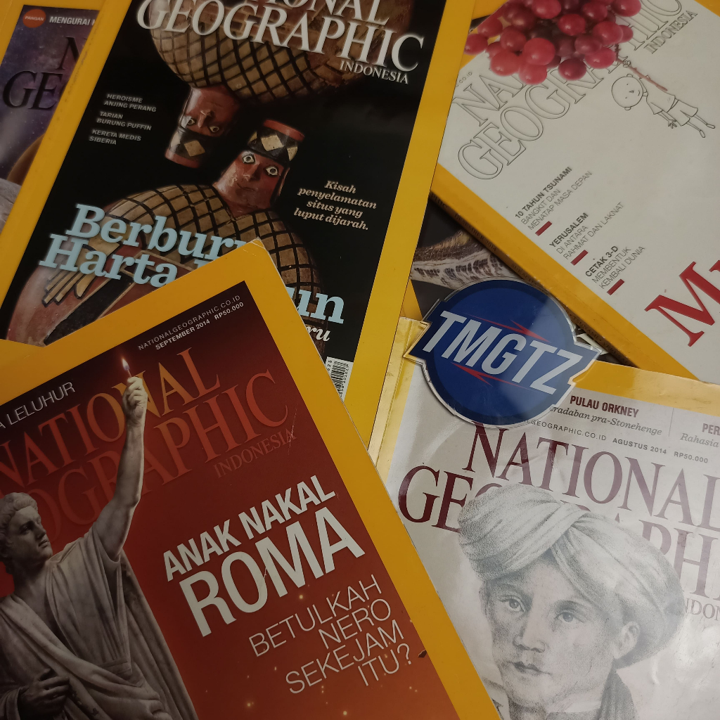 majalah natgeo 2014 national geographic buku bekas second cabutan satuan